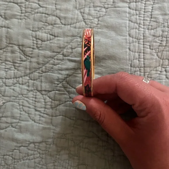 Hermès Narrow Enamel Bangle - Picture 4 of 8